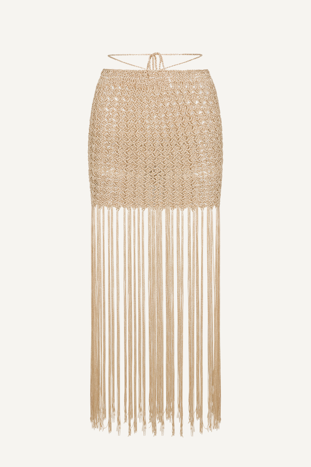 Atenea skirt in champagne