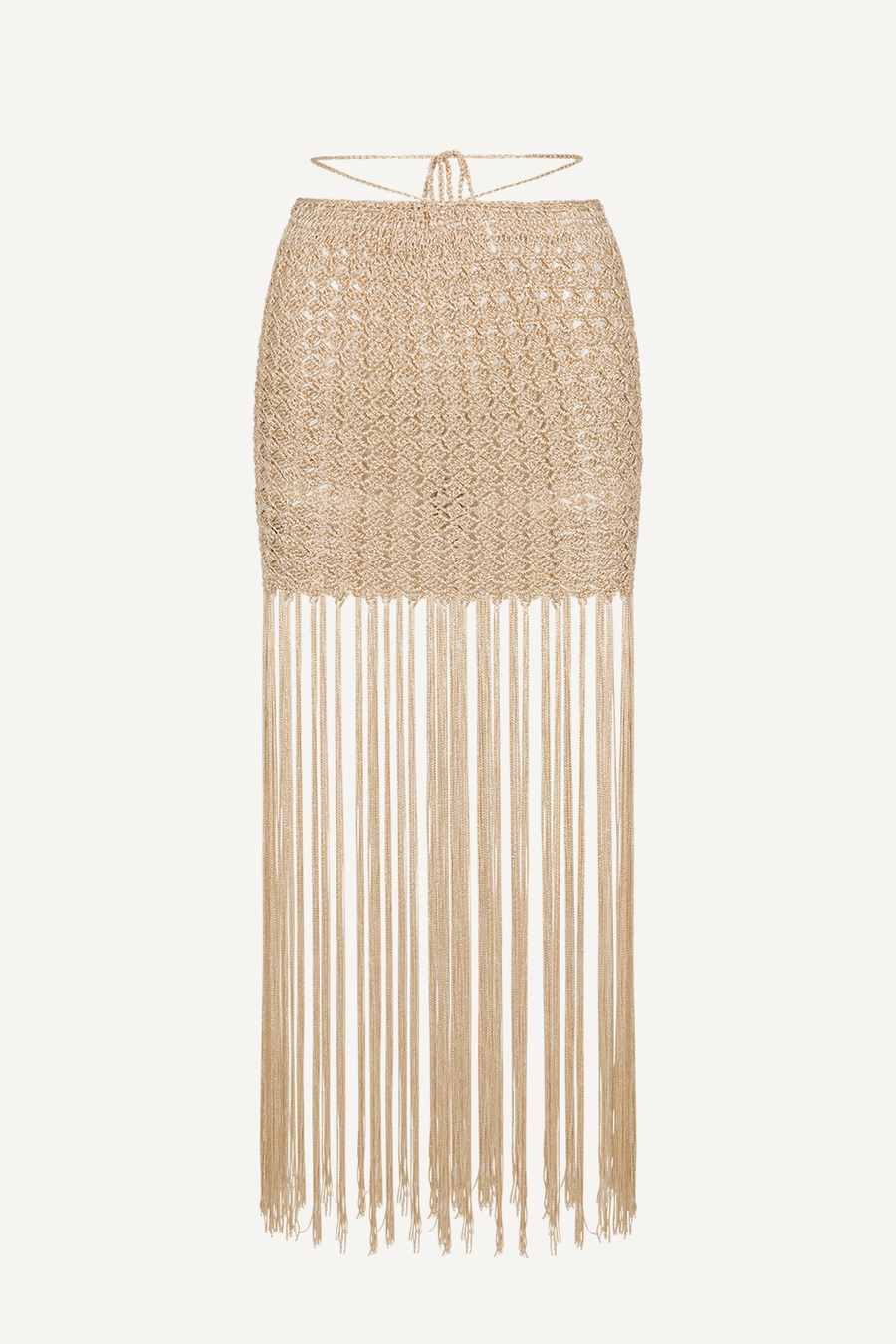 Atenea skirt in champagne