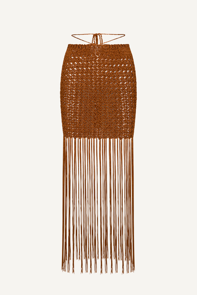 Atenea skirt in bronze