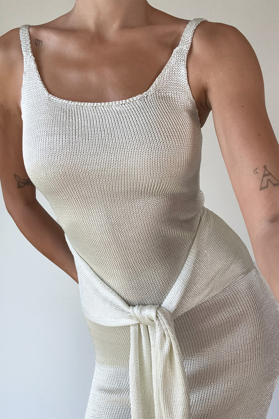 Azalea dress in ivory