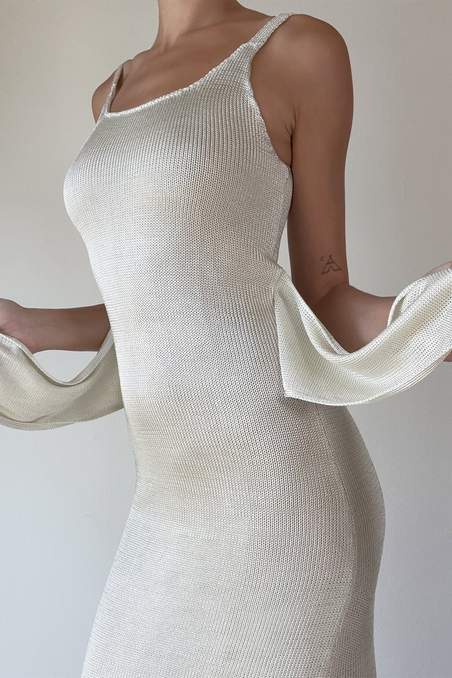 Azalea dress in ivory