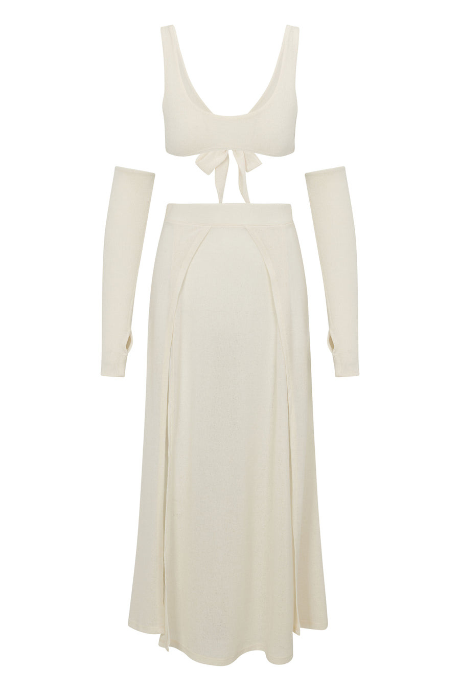 Baila top and gloves in foam