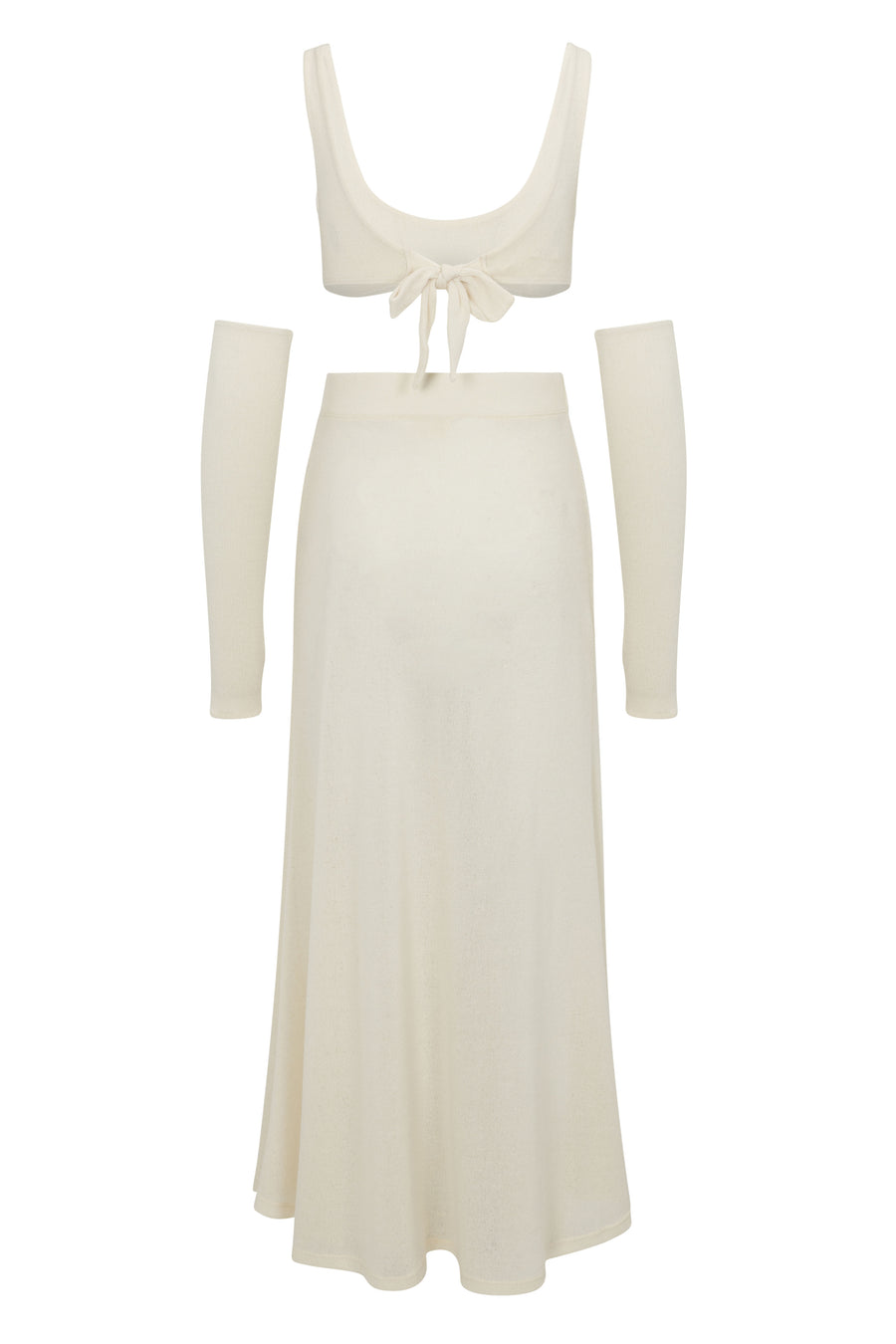 Baila top and gloves in foam