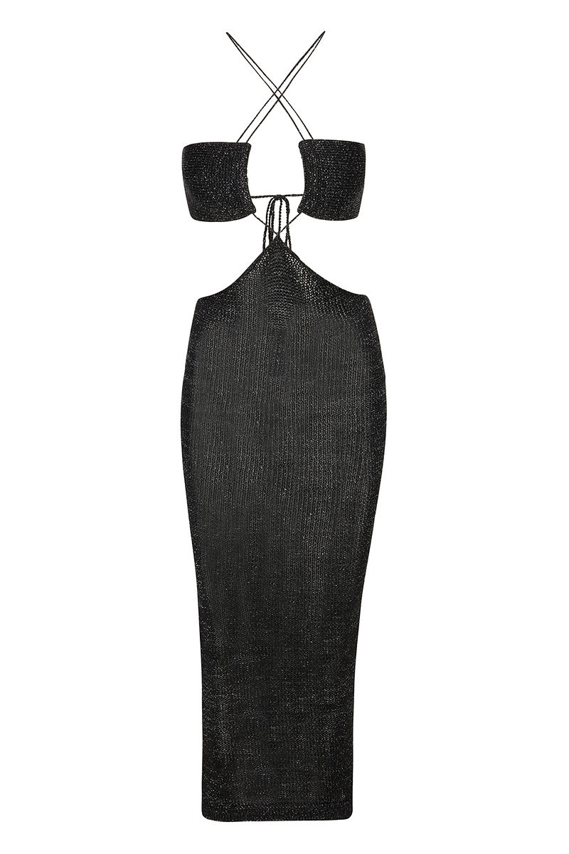 ESTELA DRESS - BLACK