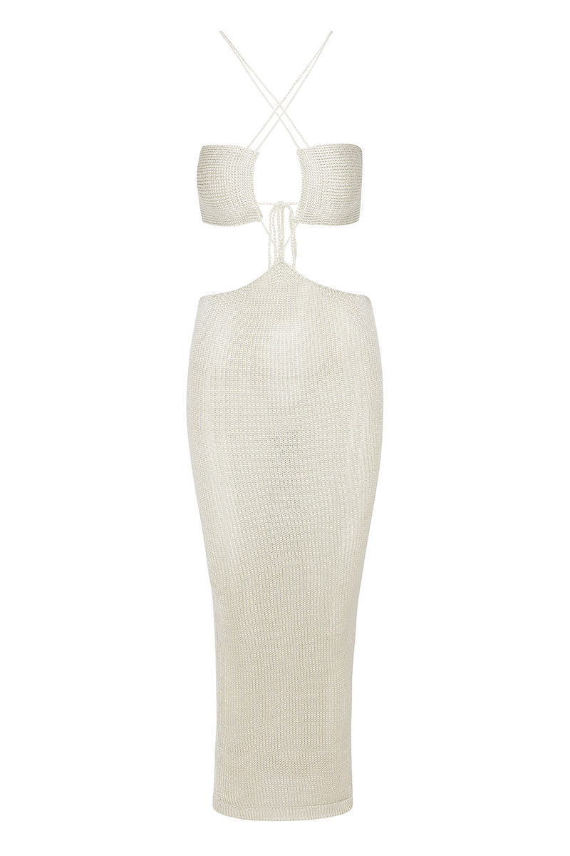 ESTELA DRESS - IVORY