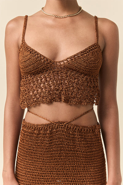 Gaia top in bronze