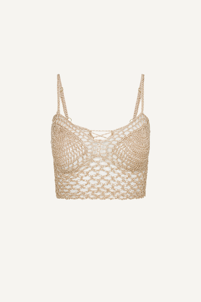 Gaia top in champagne