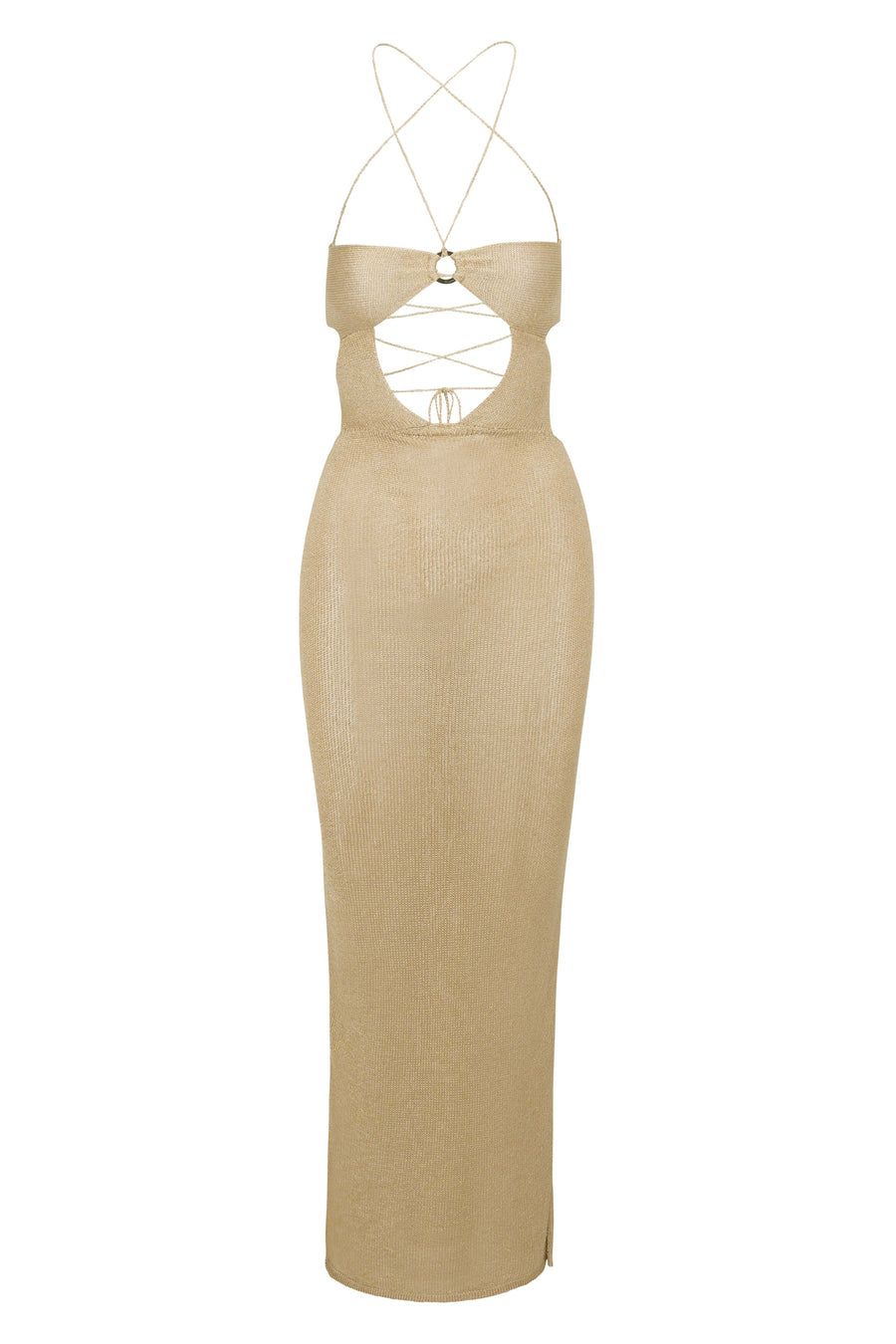 LUNA DRESS - GOLD